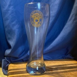 Frog and Onion Large beer glass